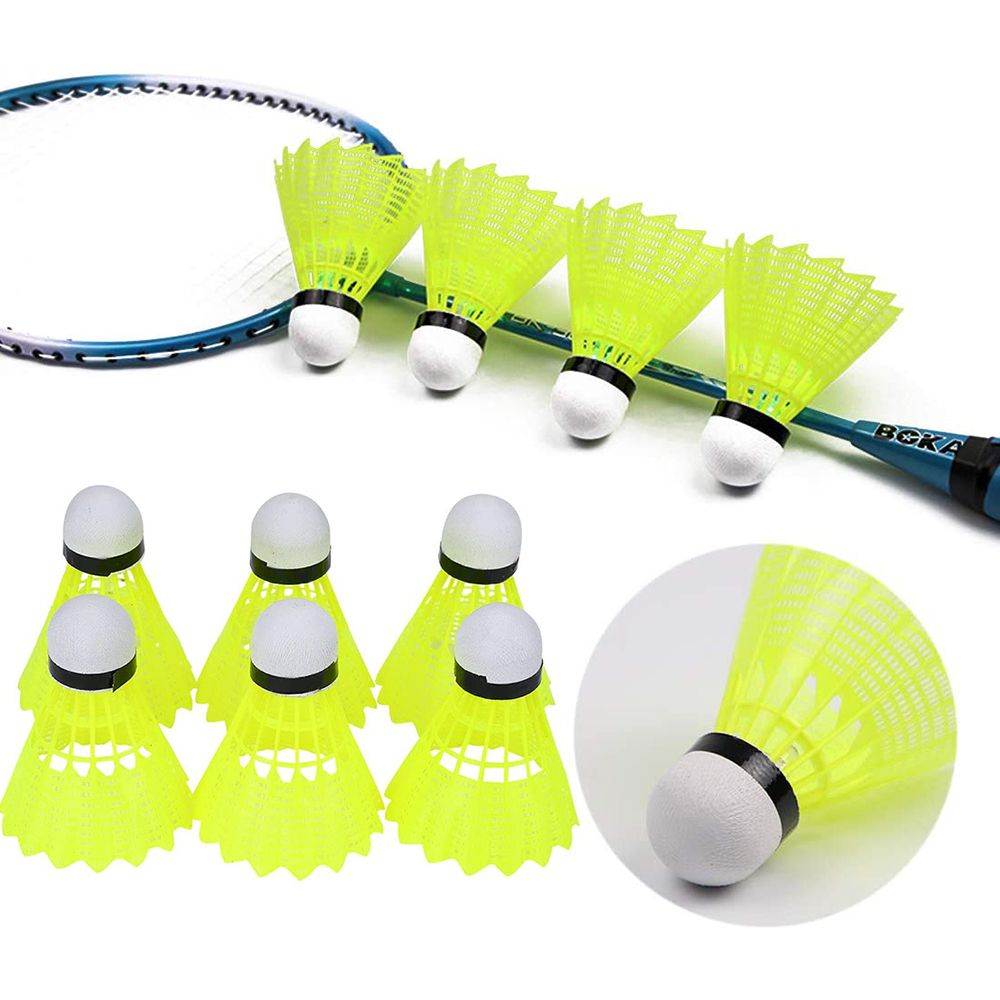 Feather Shuttlecock - Nowe plastikowe lotki do badmintona, wytrzymałe,