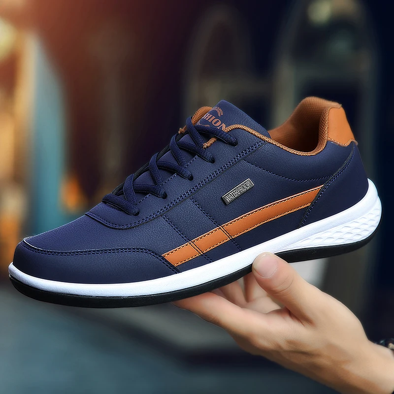 Skórzane buty męskie PU, sneak – Badminton Shoes Men recenzja i cena