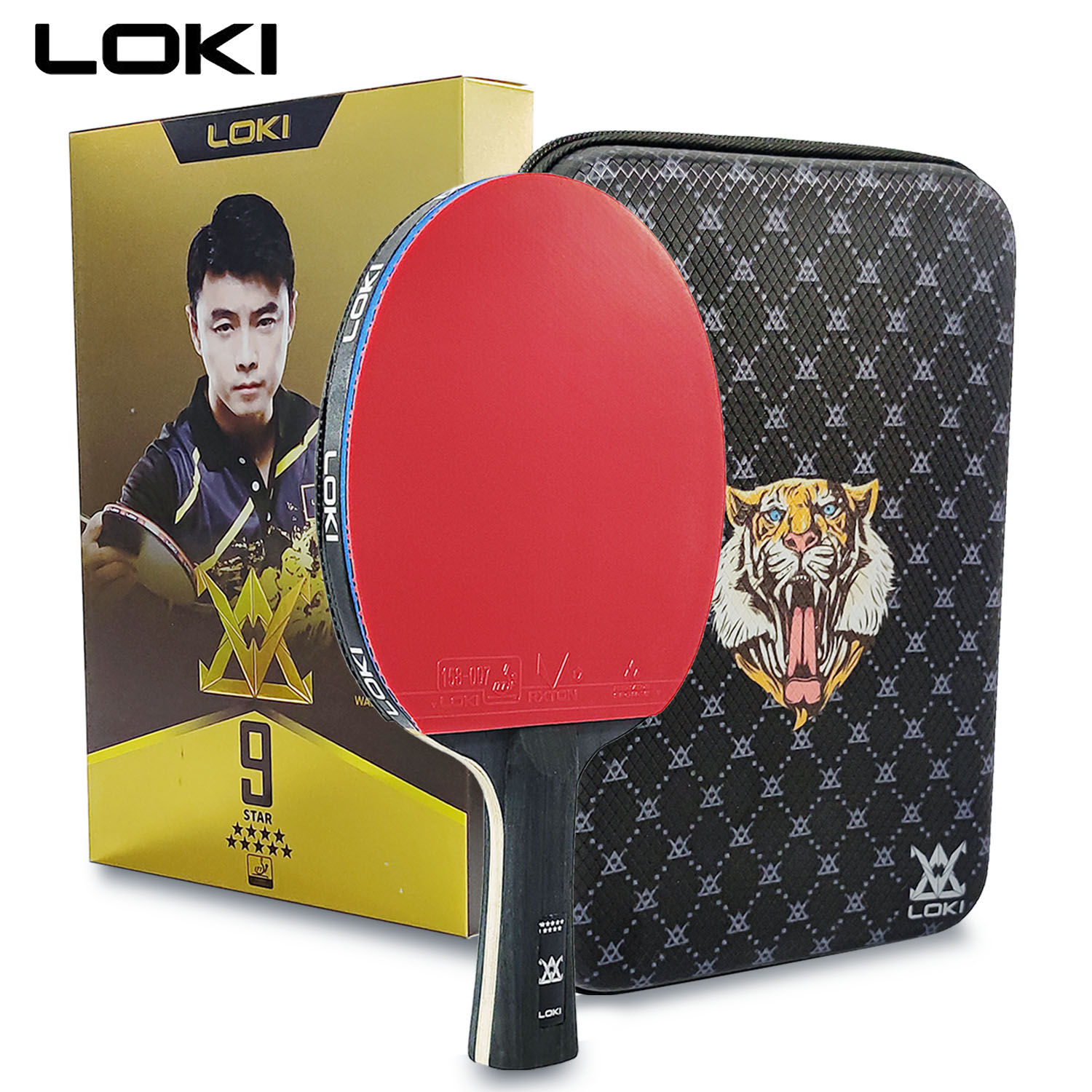 Rakieta do tenisa stołowego LO – Badminton Racket Carbon recenzja i cena