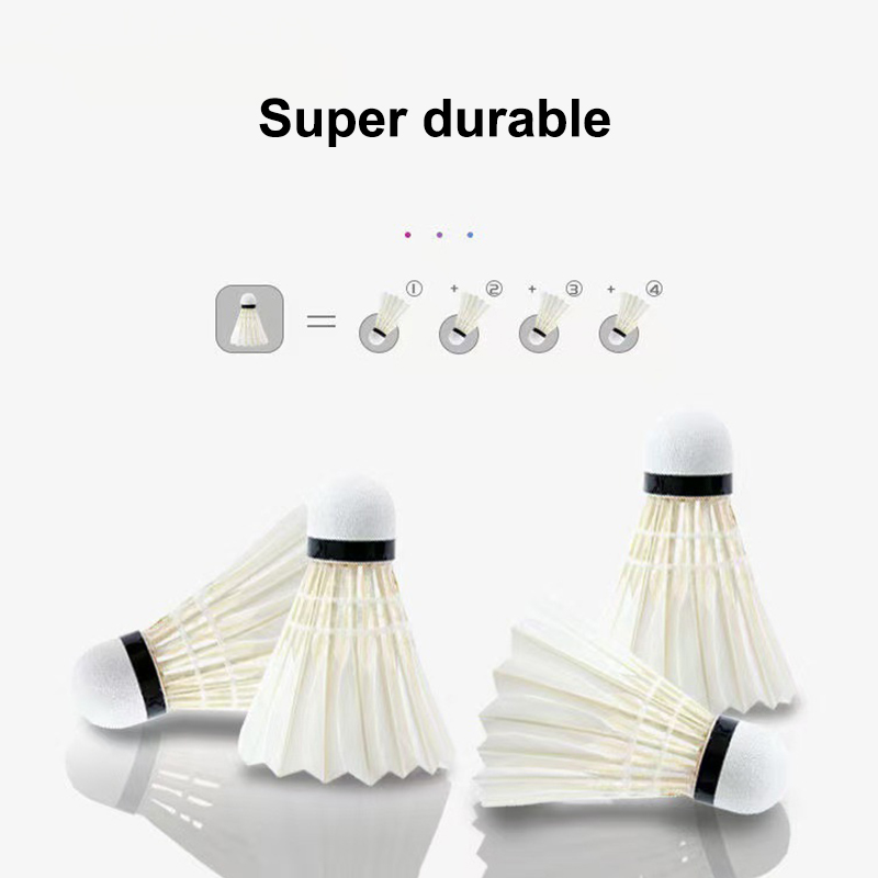3/6 szt. Lotki do badmintona z – Feather Shuttlecock recenzja i cena