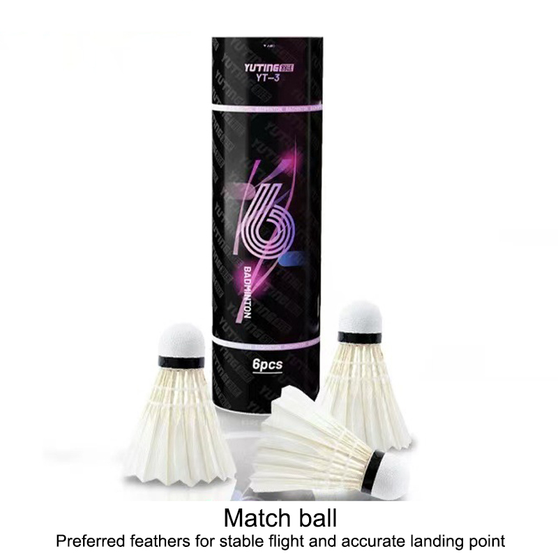 3/6 szt. Lotki do badmintona z – Feather Shuttlecock recenzja i cena