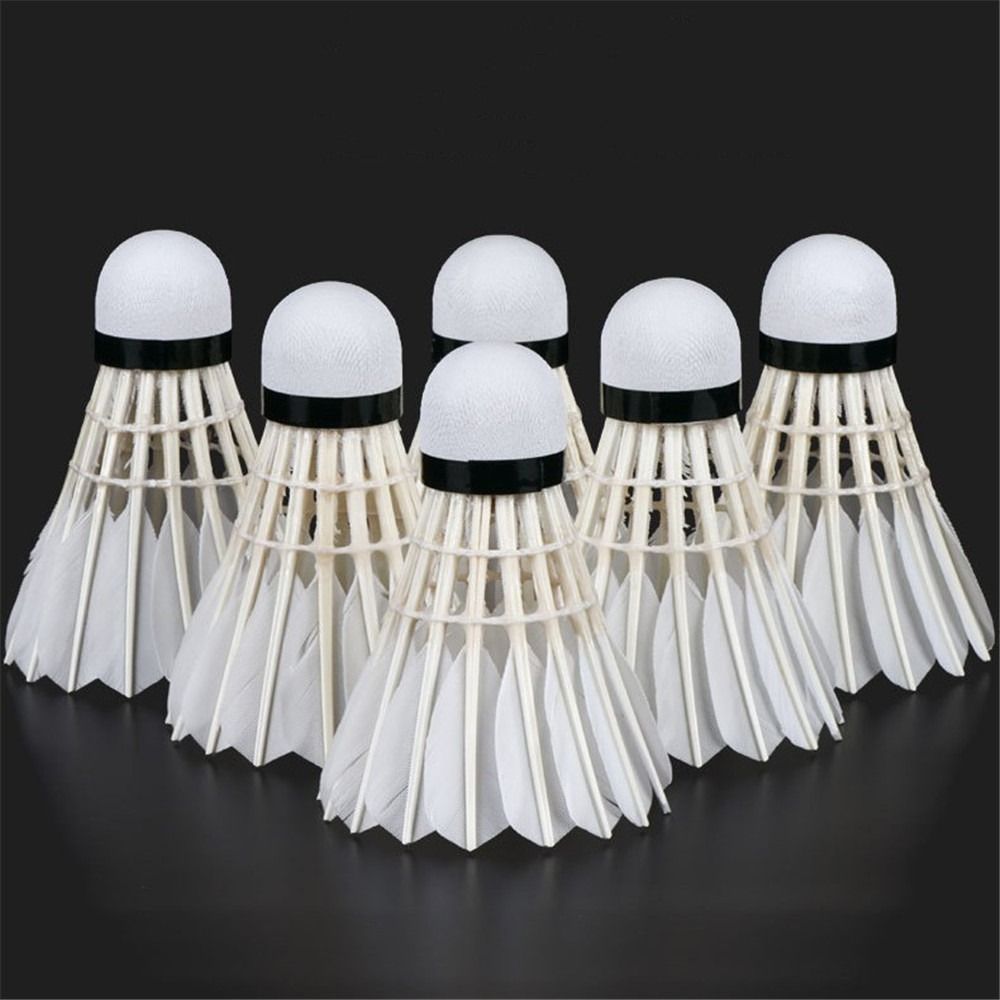 3/6/12 szt. Nowe Białe Lotki d – Feather Shuttlecock recenzja i cena