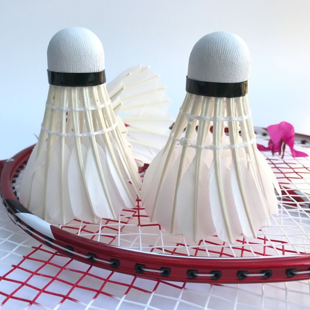 3/6/12 szt. Nowe Białe Lotki d – Feather Shuttlecock recenzja i cena