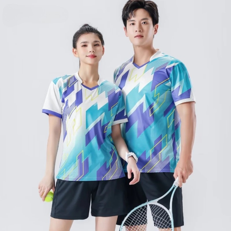 Nowe męskie koszulki damskie s – Badminton Jersey recenzja i cena